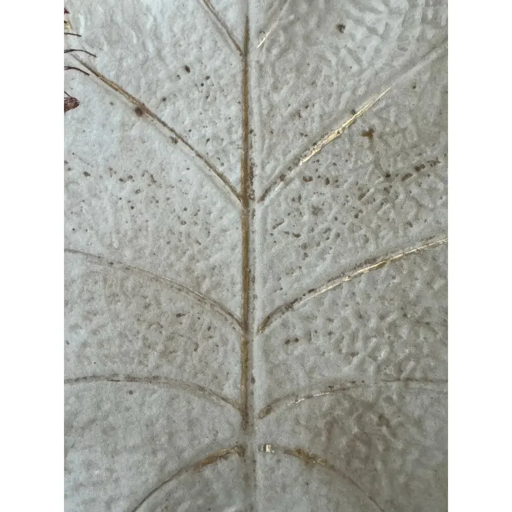 Vintage Knowles Taylor and Knowles Ironstone Leaf Shaped Bowl
